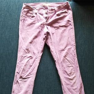 Lavender Chorderoy Skinny Pants size 12